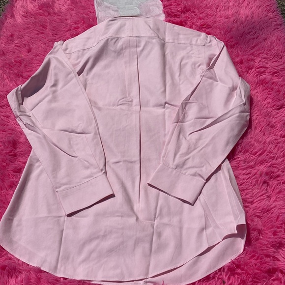 New from the package and NWT Jos. A Bank pink traveler shirt size 15.5X33 - Picture 5 of 5